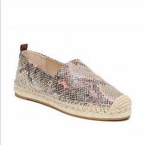 Sam Edelman Nude Snake Khloe Slip On Espadrille
